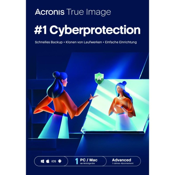 Acronis True Image 2021 Premium | 1TB Cloud | 1 an