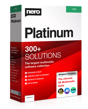 Nero Platinum 2023 Illimité | Windows